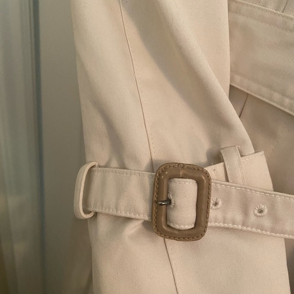 Evan Picone Vintage Fully Lined Trench Coat Size 16 - Picture 5 of 16